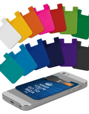Silicone Phone Wallet - Full Colour