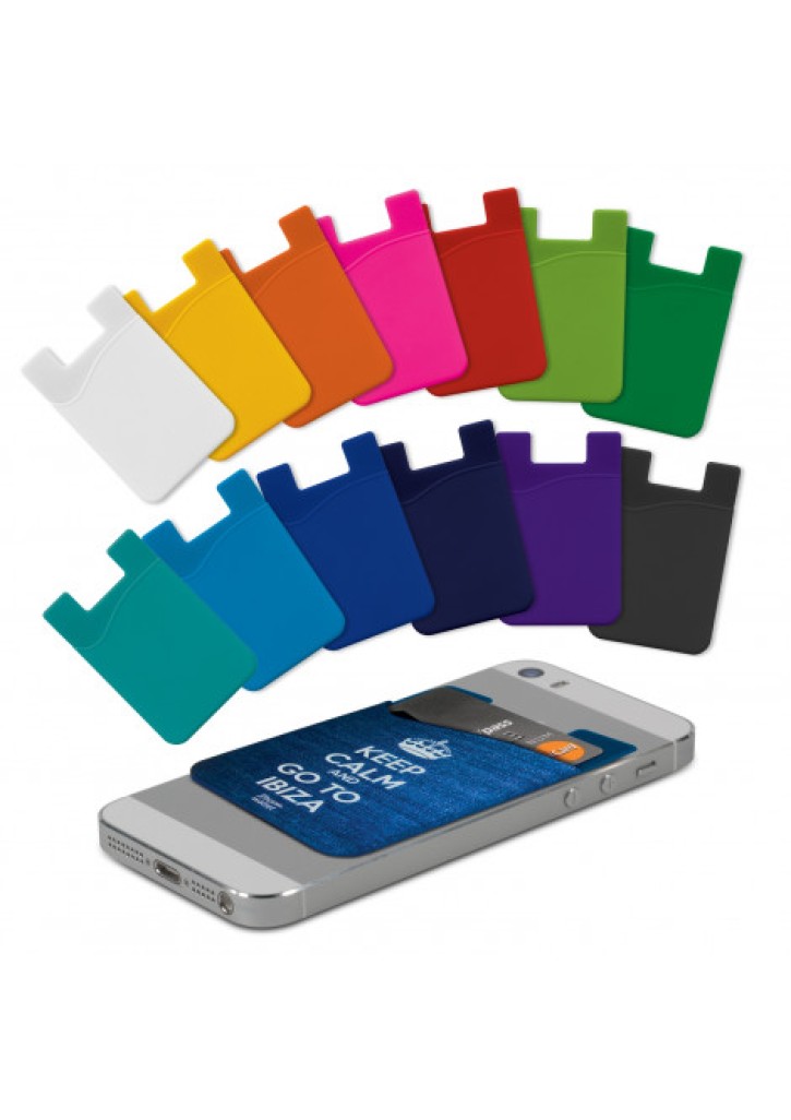 Silicone Phone Wallet - Full Colour
