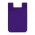 Silicone Phone Wallet - Full Colour - Purple