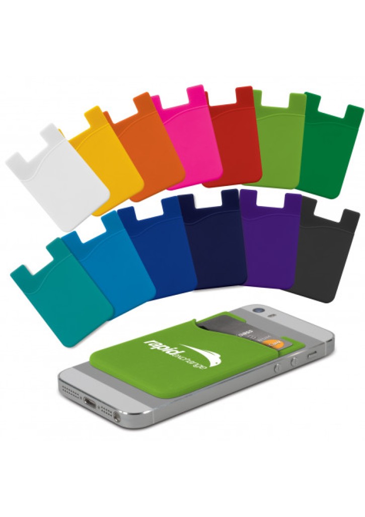 Silicone Phone Wallet - Indent
