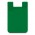 Silicone Phone Wallet - Indent - Dark Green