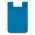 Silicone Phone Wallet - Indent - Light Blue