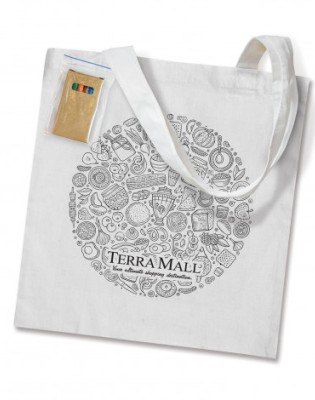 Sonnet Colouring Tote Bag