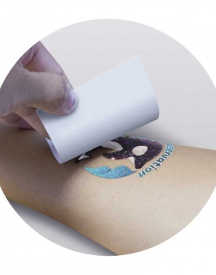 Temporary Tattoo Glitter - 51mm x 51mm