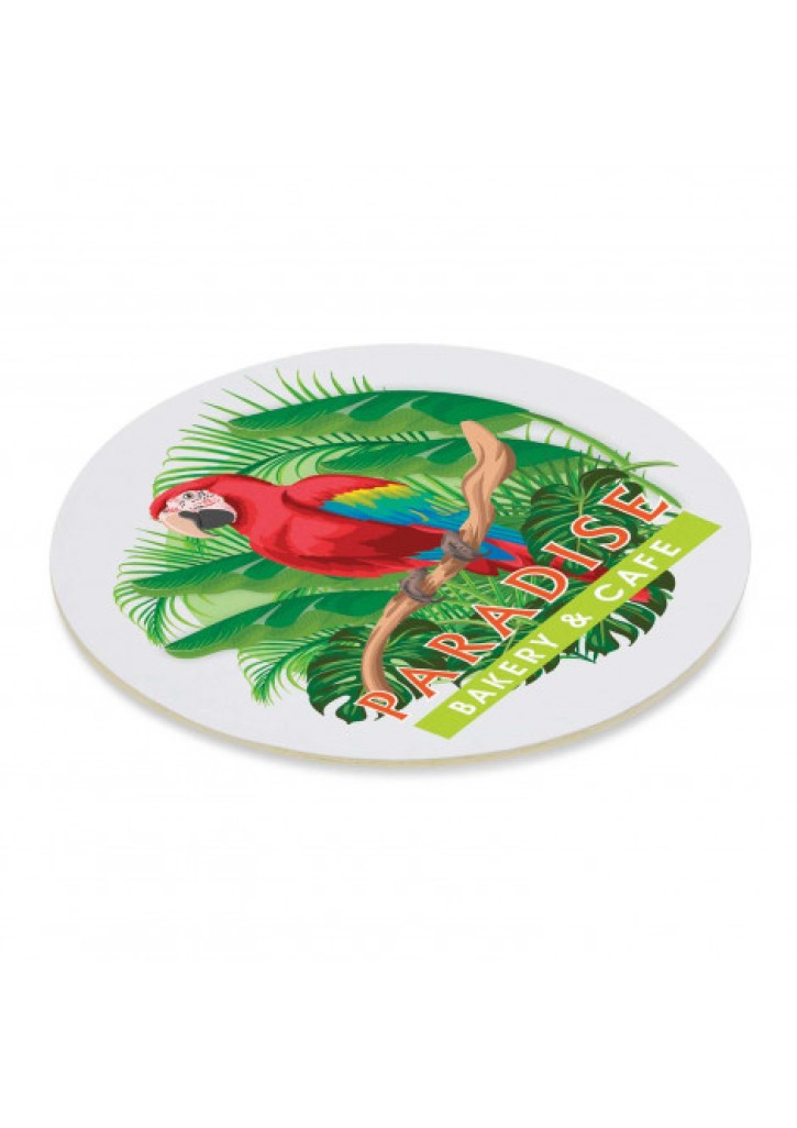 Cardboard Drink Coaster - Round