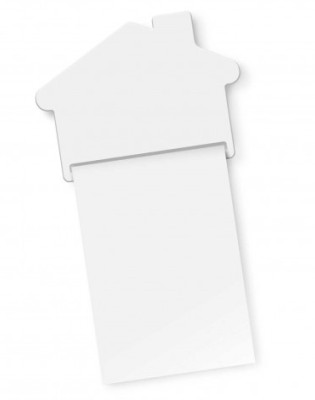Magnetic House Memo Pad A7 - Full Colour
