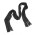 Nebraska Cable Knit Scarf - Black