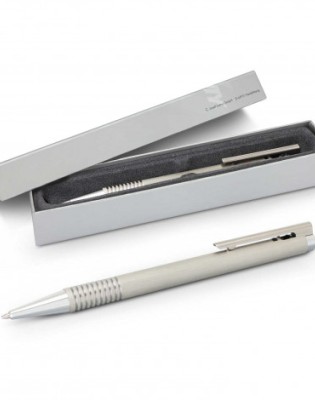 Lamy Logo Pen - Brushed Steel
