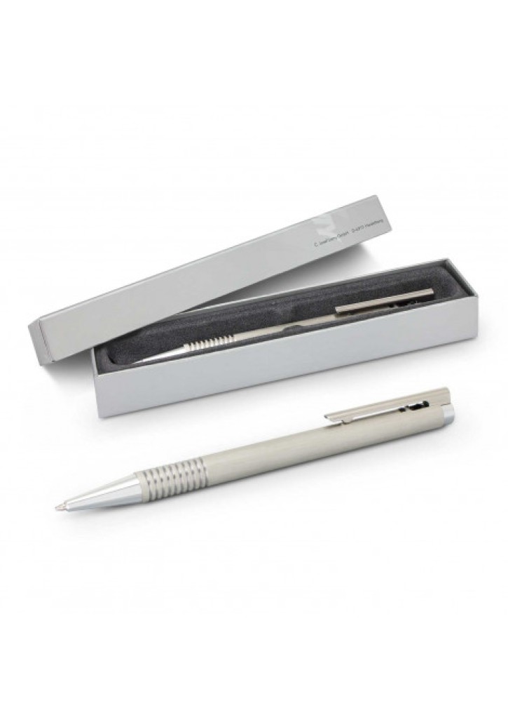 Lamy Logo Pen - Brushed Steel