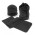 Seattle Scarf and Beanie Set - Black