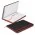 Omega Black Notebook - Red