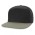 Crusade Flat Peak Cap - Black/Light Grey
