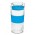 Divino Double Wall Glass Cup - Light Blue