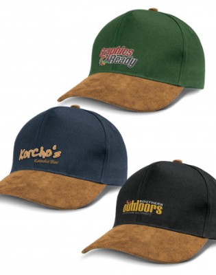 Outback Suede Peak Cap