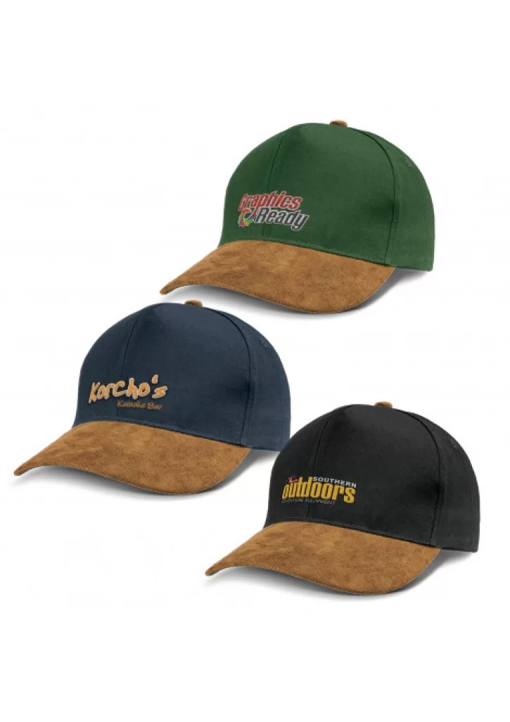 Outback Suede Peak Cap Outback Suede Peak Cap
