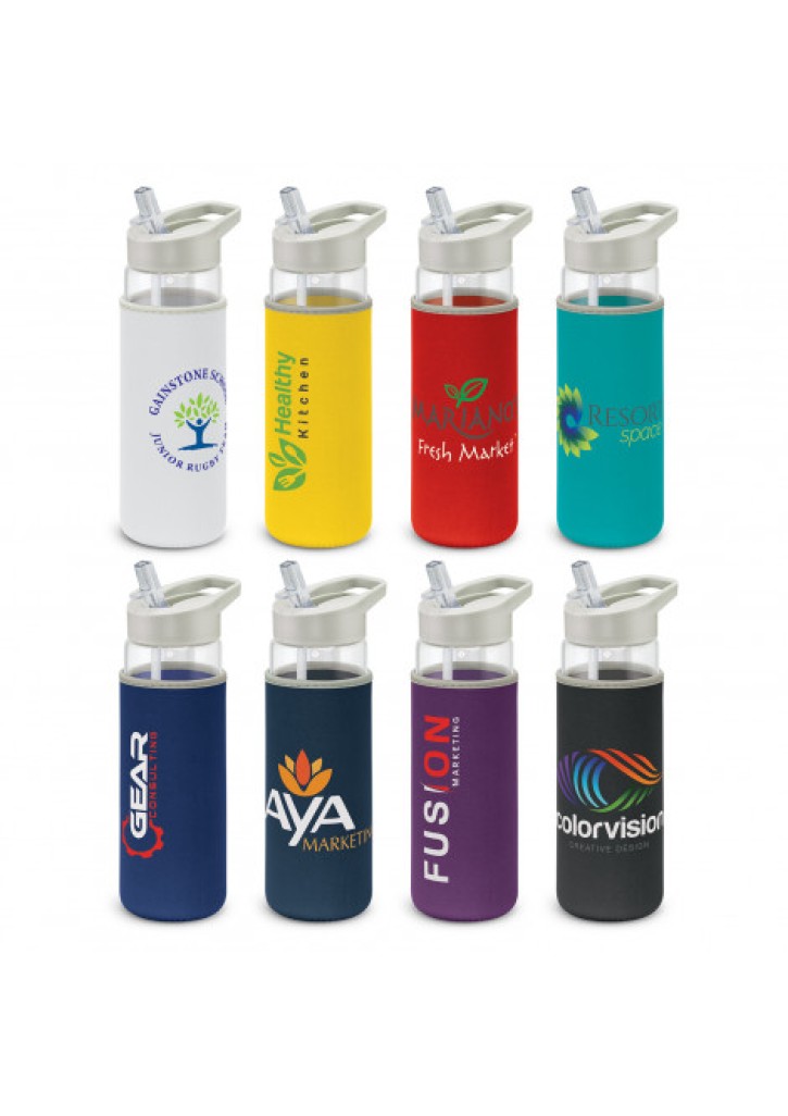 Elixir Glass Bottle - Neoprene Sleeve