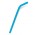 Silicone Straw - Light Blue