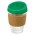 Metro Cup - Cork Band - Dark Green