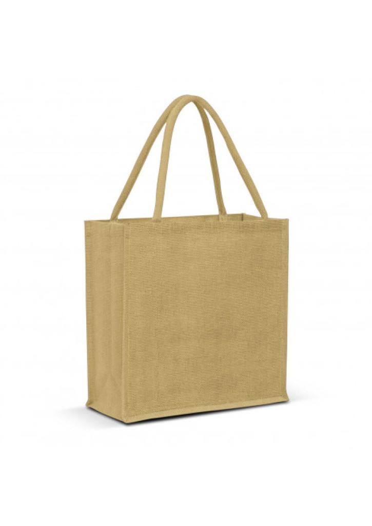 Monza Jute Tote Bag - Colour Match