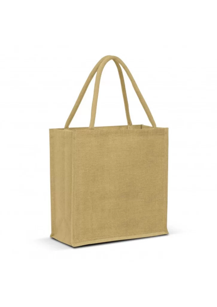 Monza Jute Tote Bag - Colour Match