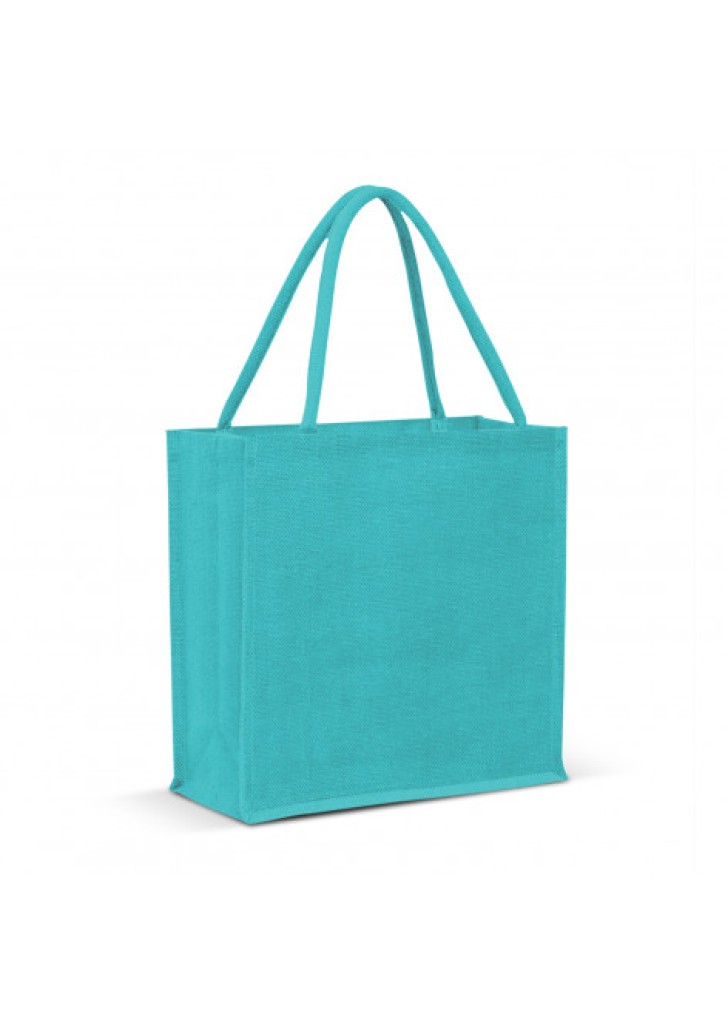 Monza Jute Tote Bag - Colour Match