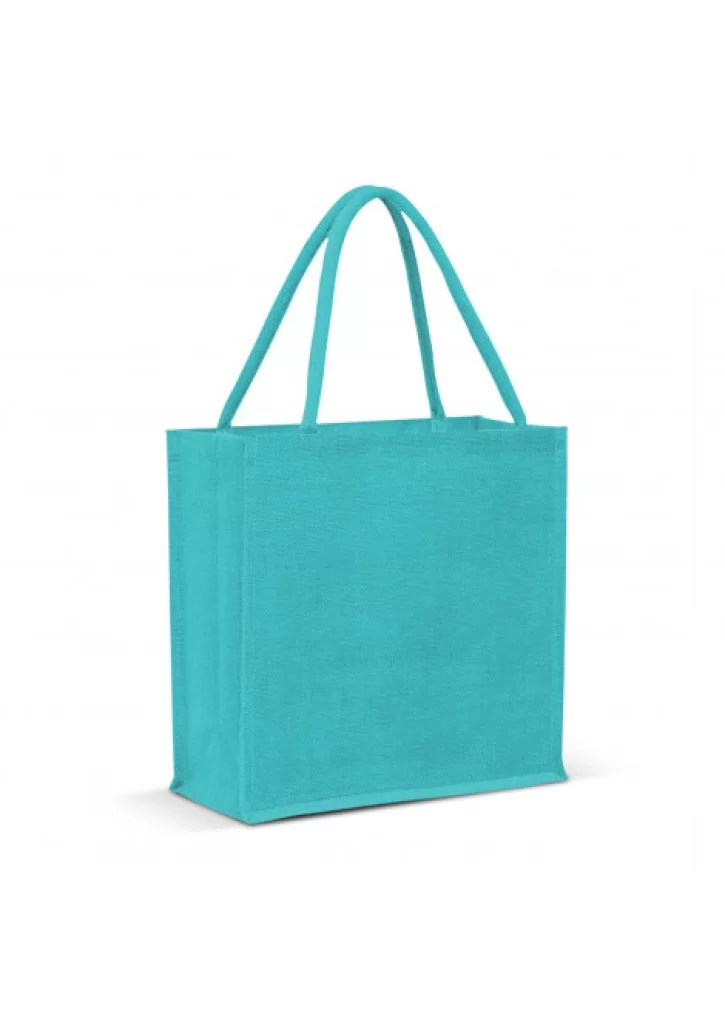Monza Jute Tote Bag - Colour Match
