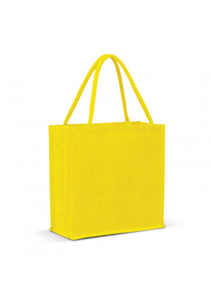 Monza Jute Tote Bag - Colour Match