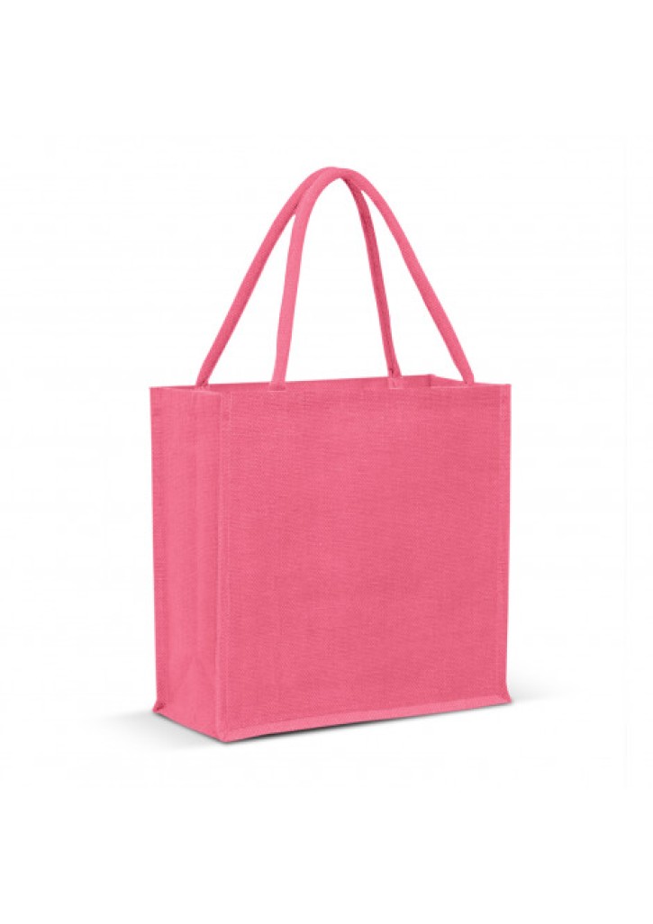 Monza Jute Tote Bag - Colour Match