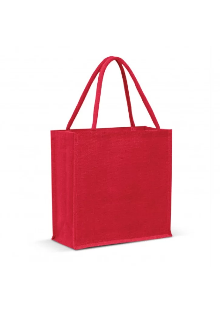 Monza Jute Tote Bag - Colour Match