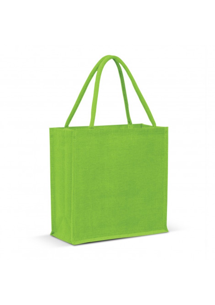 Monza Jute Tote Bag - Colour Match