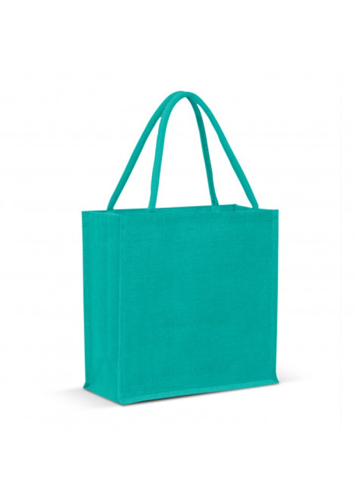 Monza Jute Tote Bag - Colour Match