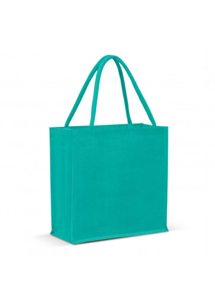 Monza Jute Tote Bag - Colour Match