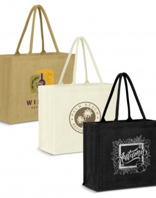 Modena Jute Tote Bag - Colour Match