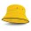 Bondi Bucket Hat - Black Sandwich Trim - Yellow