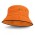 Bondi Bucket Hat - Black Sandwich Trim - Orange