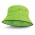 Bondi Bucket Hat - Black Sandwich Trim - Bright Green