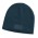 Nebraska Cable Knit Beanie with Patch - Navy
