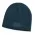 Nebraska Cable Knit Beanie with Patch - Navy