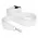 Ribbon Lanyard - White