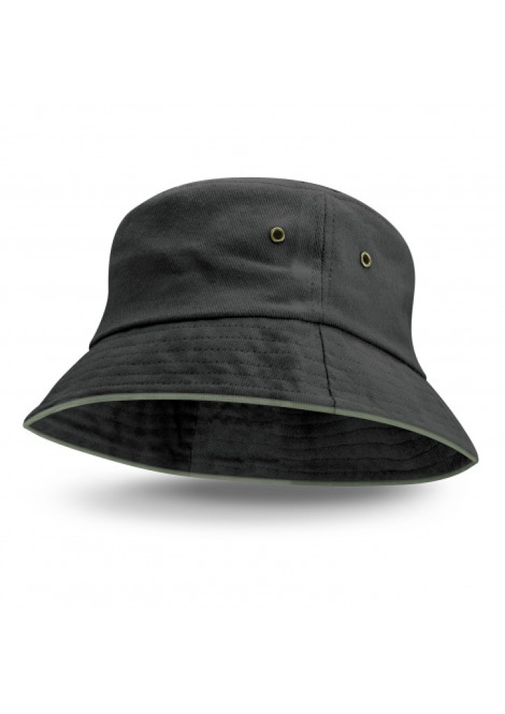 Bondi Bucket Hat - Coloured Sandwich Trim