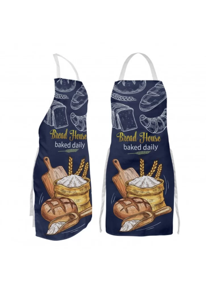 Renzo Full Colour Bib Apron Renzo Full Colour Bib Apron