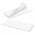 DLE Horizontal Note Pad - 25 Leaves - White
