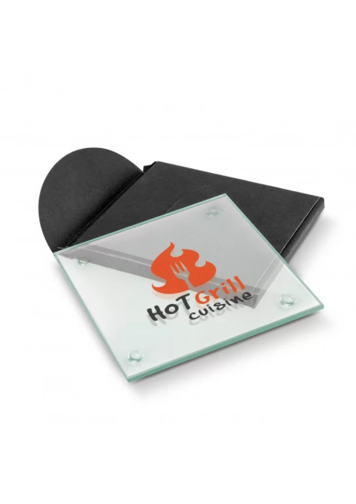 Venice Single Glass Coaster - Square