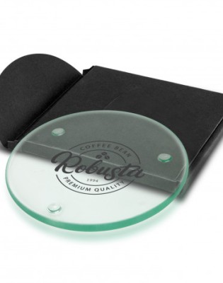 Venice Single Glass Coaster - Round