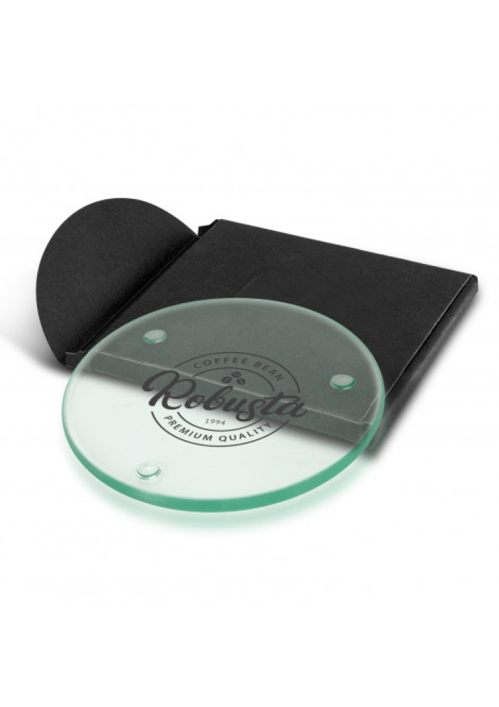 Venice Single Glass Coaster - Round