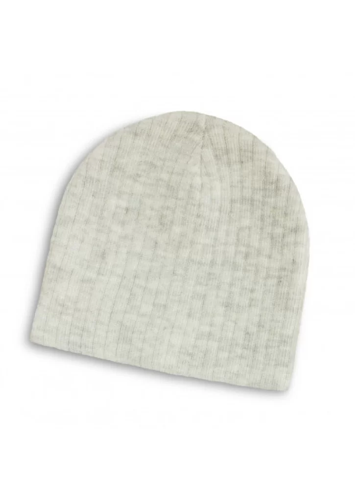 Nebraska Heather Cable Knit Beanie