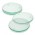 Venice Glass Coaster Set of 4 - Round - Clear
