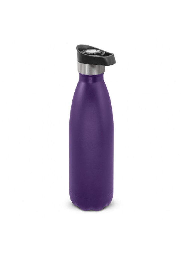 Mirage Powder Coated Vacuum Bottle - Push Button Lid