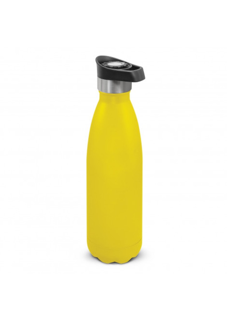 Mirage Powder Coated Vacuum Bottle - Push Button Lid