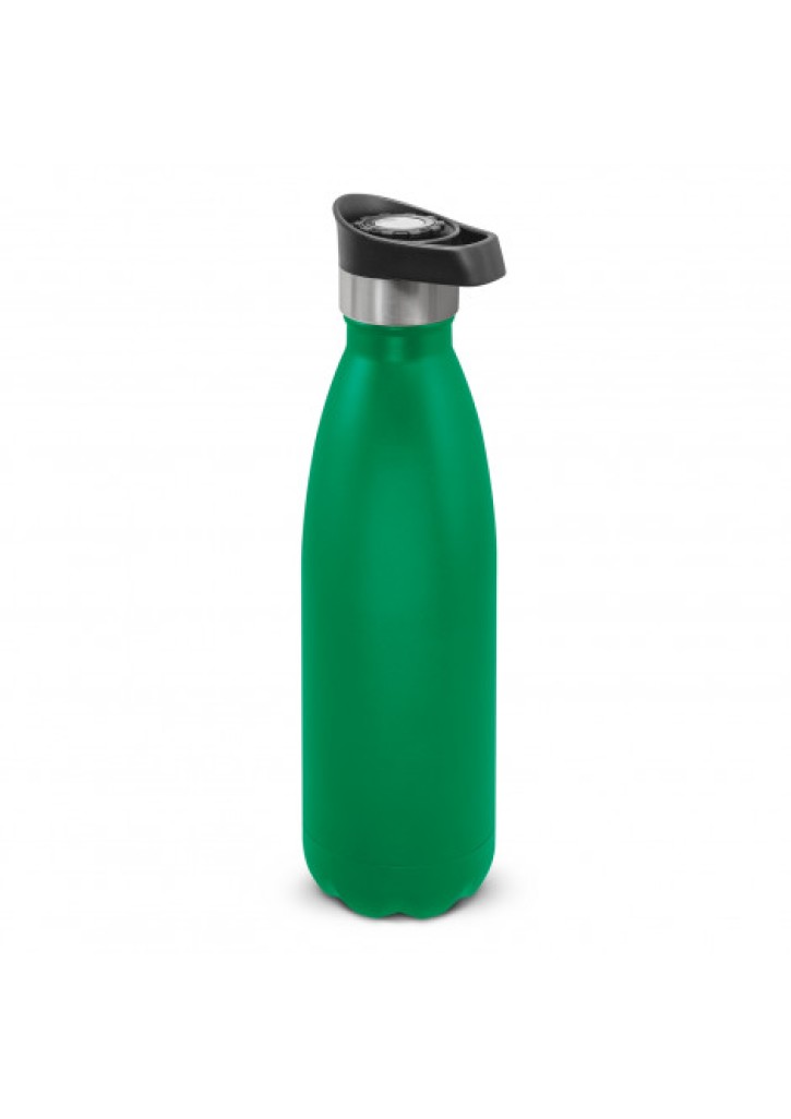 Mirage Powder Coated Vacuum Bottle - Push Button Lid